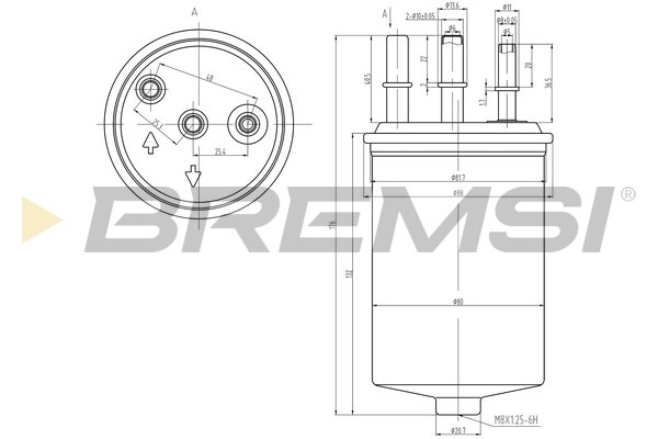 BREMSI FE0048