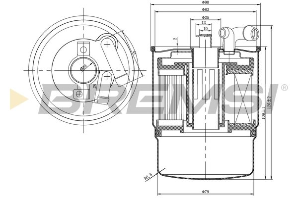 BREMSI FE0346