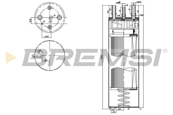 BREMSI FE0779