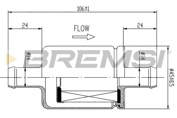 BREMSI FE0330