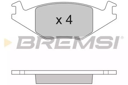 BREMSI BP2262