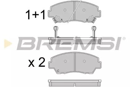 BREMSI BP2326