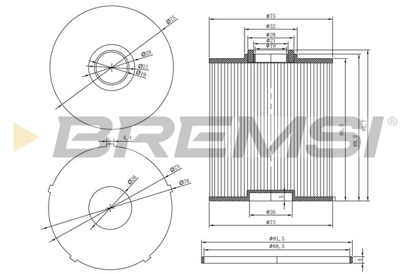 BREMSI FE0769