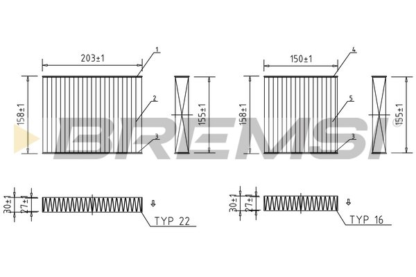 BREMSI FC0166A