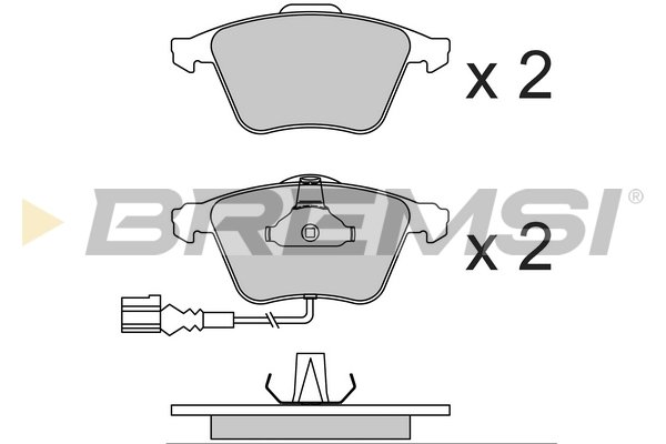 BREMSI BP3741