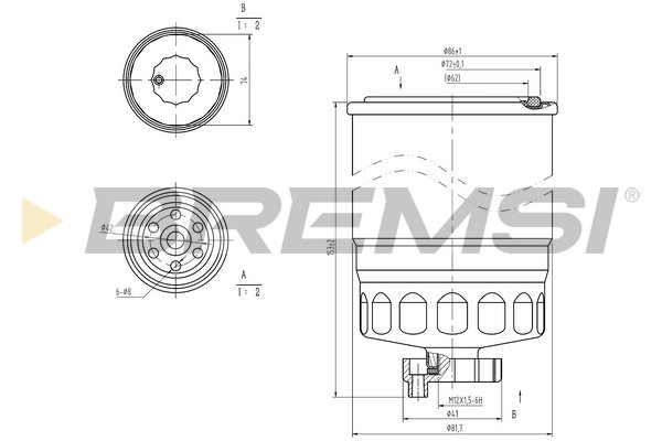 BREMSI FE0047