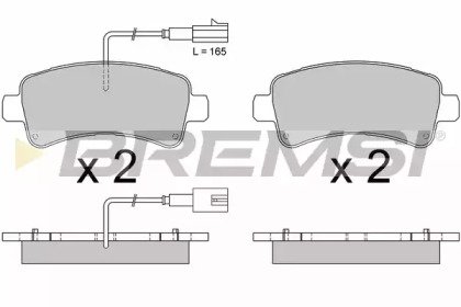 BREMSI BP3681