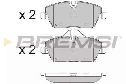 BREMSI BP3195