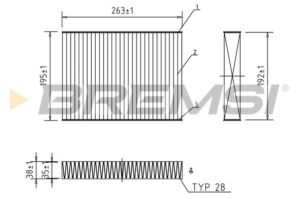 BREMSI FC0468A