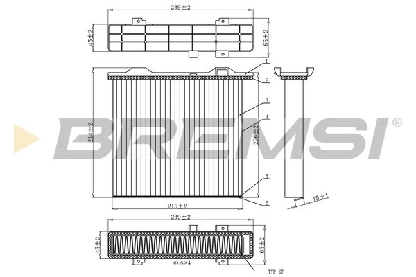 BREMSI FC0911C