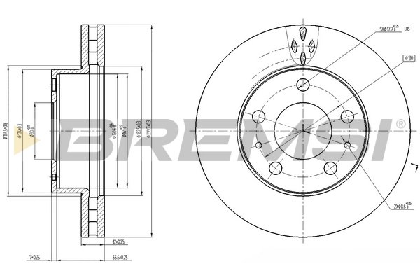 BREMSI CD7718V BREMSI CD7718V