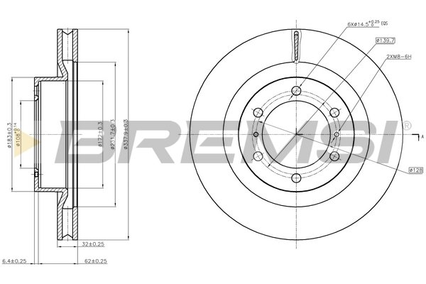 BREMSI CD8093V BREMSI CD8093V