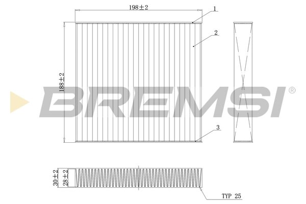 BREMSI FC0171C