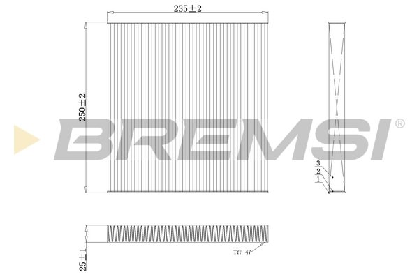 BREMSI FC0082