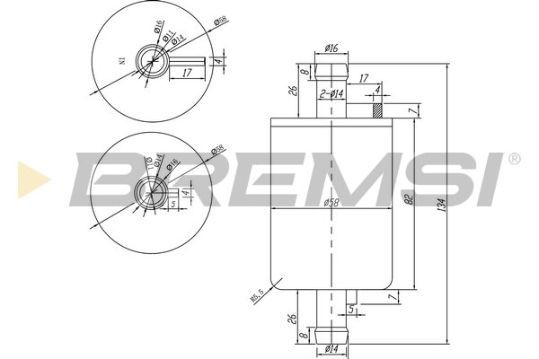 BREMSI FE0037