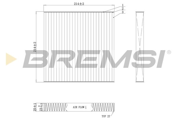 BREMSI FC0439C