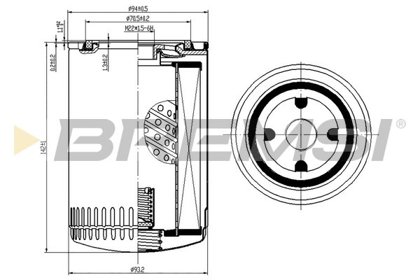 BREMSI FL0285