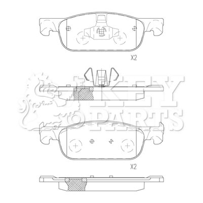 KEY PARTS KBP2591