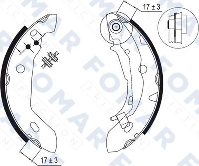 FOMAR Friction FO 9045