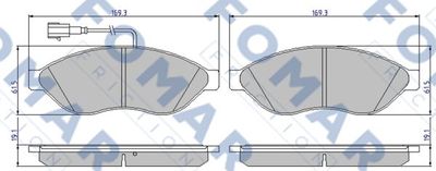 FOMAR Friction FO 924481