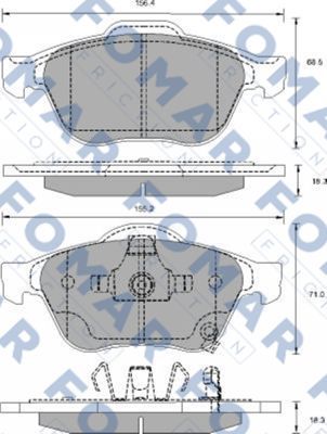 FOMAR Friction FO 913481