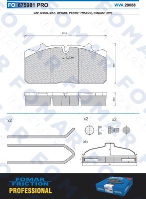 FOMAR Friction FO 675981