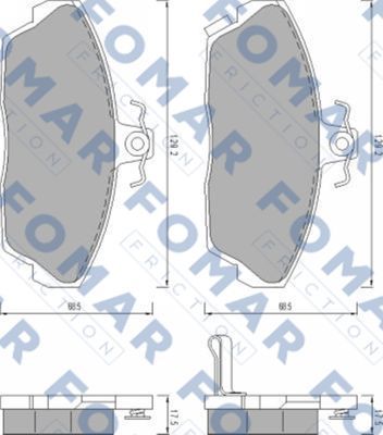 FOMAR Friction FO 456181