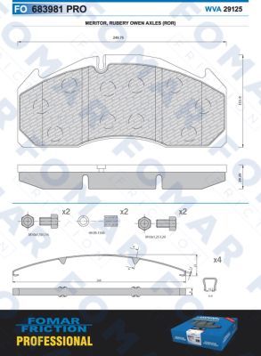 FOMAR Friction FO 683981