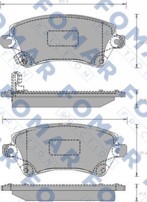 FOMAR Friction FO 908981