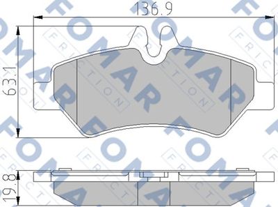 FOMAR Friction FO 921381