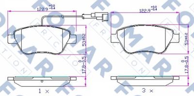 FOMAR Friction FO 693781