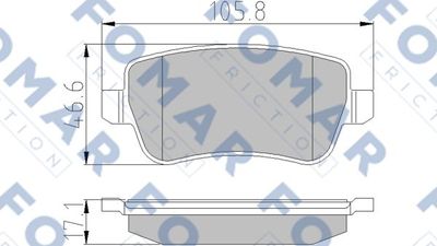 FOMAR Friction FO 847181