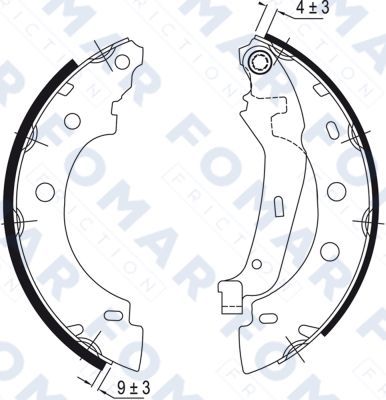 FOMAR Friction FO 9046