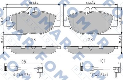FOMAR Friction FO 911081 FOMAR Friction FO 911081