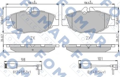 FOMAR Friction FO 911081