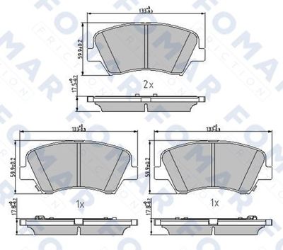 FOMAR Friction FO 244281