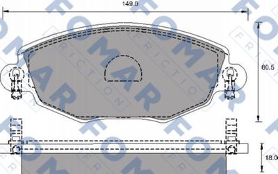 FOMAR Friction FO 684581