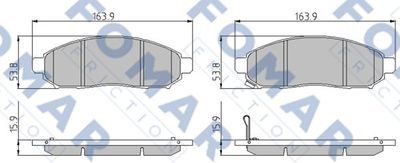 FOMAR Friction FO 935081