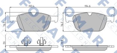 FOMAR Friction FO 868581