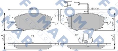 FOMAR Friction FO 901981