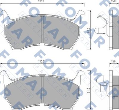 FOMAR Friction FO 438781