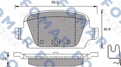 FOMAR Friction FO 790481