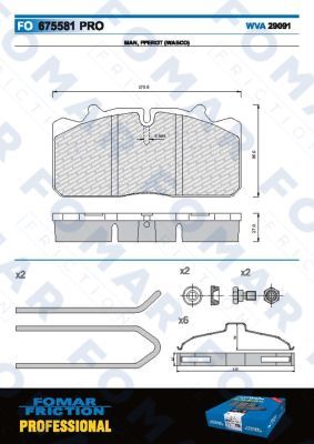 FOMAR Friction FO 675581