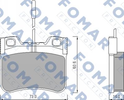 FOMAR Friction FO 469581