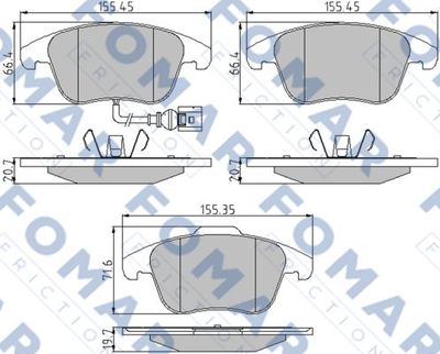 FOMAR Friction FO 862081