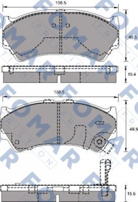 FOMAR Friction FO 692981