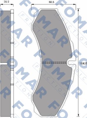 FOMAR Friction FO 911481