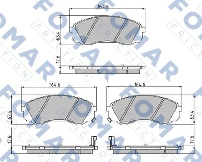 FOMAR Friction FO 933381