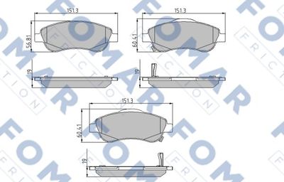 FOMAR Friction FO 933181