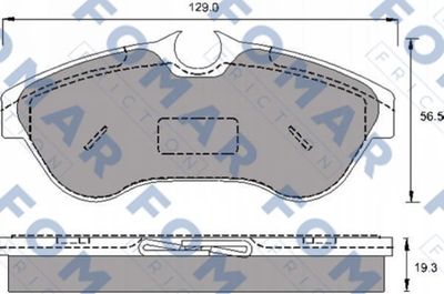 FOMAR Friction FO 693681